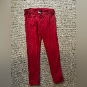 Tea Collection Vibrant Red Kids Leggings